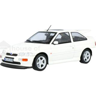 👉 Modelauto norev wit Die-Cast Ford Escort Cosworth - schaal 1:18 3551091827764