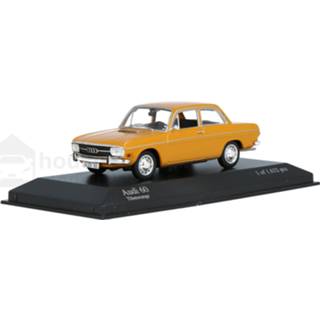 👉 Modelauto ichamps Tiber Orange Die-Cast Audi 60 - schaal 1:43 4012138041851