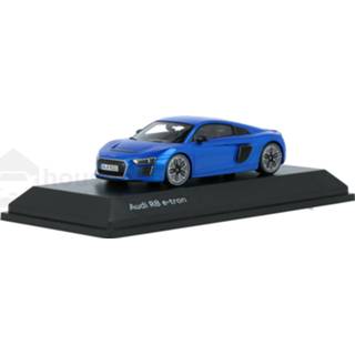 👉 Modelauto spark Magnetic Blue Die-Cast Audi R8 e-Tron - schaal 1:43 2160000045307