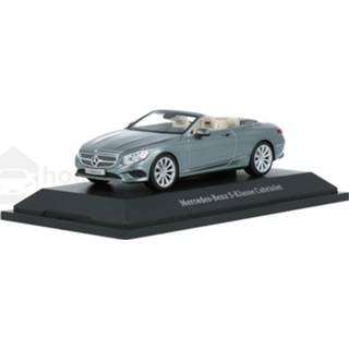 Modelauto kyosho Selenite Grey Die-Cast Mercedes-Benz S-Klasse Cabriolet A217 - schaal 1:43