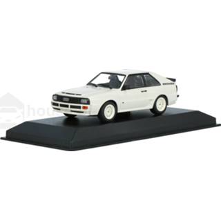 👉 Modelauto ichamps wit Die-Cast Audi Sport Quattro - schaal 1:43 4012138143609