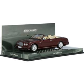 👉 Modelauto ichamps red metallic ultramarijn Die-Cast Bentley Azure - schaal 1:43 4012138076976