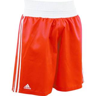 👉 Wit rood Adidas Amateur Boxing Short Lightweight Rood/Wit 3662513164517