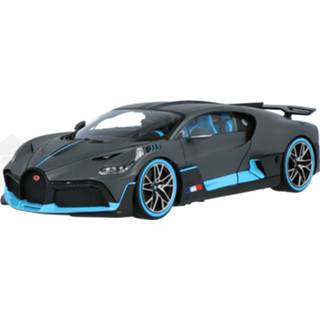 👉 Modelauto bburago grijs Die-Cast Bugatti Divo - schaal 1:18 8719247525345