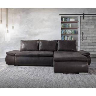 👉 Hoekbank antraciet DELIFE Abilene 260x175 cm ottomane variabele 4250809385457