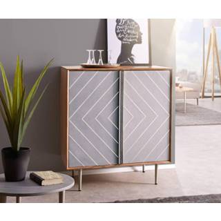 👉 Dressoir RVS DELIFE Metropolitan 88 cm acacia natuur beton 4250809389127