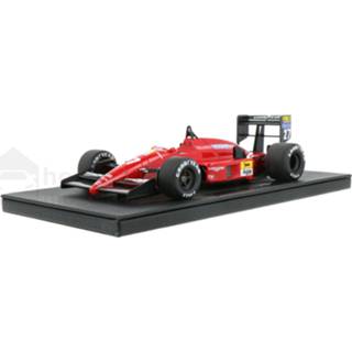 👉 Model auto Scuderia Ferrari Michele Alboreto GP Replicas resin F1 87/88C - Modelauto schaal 1:18 7445902875838