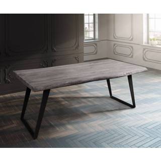 👉 Platina DELIFE Boomtafel Live-Edge 180x90 acacia bovenzijde 5,5cm schuin frame 4251487104163