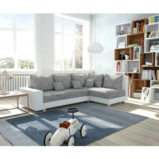 👉 Hoekbank grijs DELIFE Panama lichtgrijs rechts modulaire bank 4251487112373
