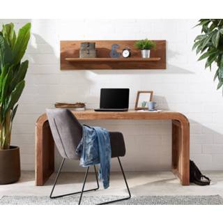 👉 Bureau hout DELIFE Wally 160x75 cm acacia natuur massief 4251487171912