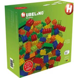 👉 Meisjes kleurrijk HUBELINO® Knikkerbaar Bouwstenen Set, 120-delig 4250331400390