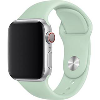 👉 Sportband Sport Band voor Apple Watch Series 1 t/m 6 / SE - 38/40mm Beryl 190199260382