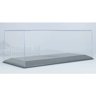 👉 Vitrine schuco plastic 1:24 (28 x 12,8 10 cm) - Modelauto schaal