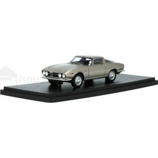 👉 Model auto resin AutoCult zilver Alfa Romeo Giulia SS Prototipo (Bertone) - Modelauto schaal 1:43 7445902926950
