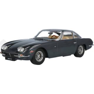 👉 Modelauto KK-Scale grey metallic Die-Cast Lamborghini 400 GT 2+2 - schaal 1:18