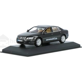 👉 Modelauto ichamps zwart Die-Cast Volkswagen Phaeton 