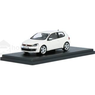 👉 Modelauto schuco Candy White Die-Cast Volkswagen Golf VI GTi - schaal 1:43 4039378400361