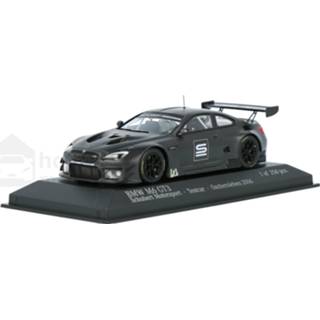 👉 Model auto Schubert Motorsport ichamps zwart resin BMW M6 GT3 (Testcar) - Modelauto schaal 1:43 4012138141803