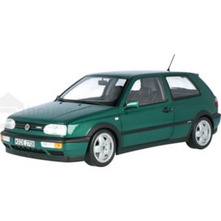 👉 Modelauto norev green metallic Die-Cast Volkswagen III VR6 - schaal 1:18 3551091884378