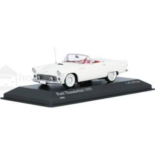 👉 Modelauto ichamps wit Die-Cast Ford Thunderbird - schaal 1:43 4012138059016