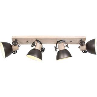 👉 Opbouwspot active Steinhauer Industriële Gearwood 4-lichts 2729A 8712746133318