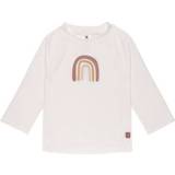 👉 Shirt wit active Lässig Long Sleeve - Rashguard Rainbow white 12 months Zwempakken 4042183413280