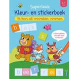 👉 Stickerboek nederlands Superleuk kleur- en - Ik kan al woorden vormen (6-7 j.) 9789044759860