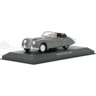 Modelauto solido Metal Grey Die-Cast Jaguar XK 140 Cabriolet - schaal 1:43 3663506000942