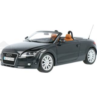 👉 Modelauto ichamps zwart Die-Cast Audi TT Roadster - schaal 1:18 4012138078826