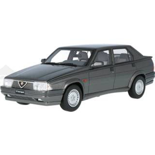 👉 Modelauto LaudoRacing grey metallic resin Alfa Romeo 75 2.0 Twin Spark - schaal 1:18 3794336282632