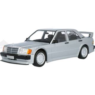 👉 Modelauto ichamps silver metallic Die-Cast Mercedes-Benz 190E 2.5-16V Evo 1 - schaal 1:18 4012138145061