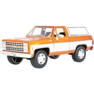 👉 Blazer jadatoys copper Die-Cast Chevrolet K5 - Modelauto schaal 1:24 801310315910