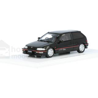 👉 Modelauto spark zwart resin Honda Civic EF9 SiR - schaal 1:43 9580006954527