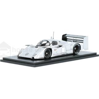 👉 Modelauto spark zilver resin Mercedes-Benz C292 Sauber Prototype WSC Test - schaal 1:43 9580006981844