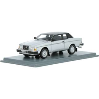 👉 Modelauto neo zilver resin Volvo 262C Coupé Bertone - schaal 1:43 7445902874893