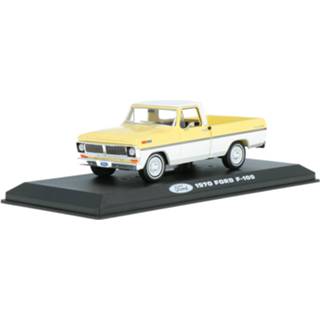 Modelauto greenlight geel Die-Cast Ford F-100 Pick Up - schaal 1:43 8197250290564