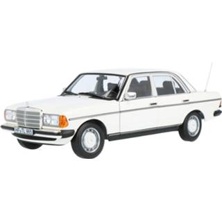 👉 Modelauto norev wit Die-Cast Mercedes-Benz 200 (W123) - schaal 1:18 3551091837121