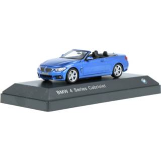 👉 Modelauto kyosho Estoril Blue Die-Cast BMW 4 Series Cabriolet - schaal 1:43