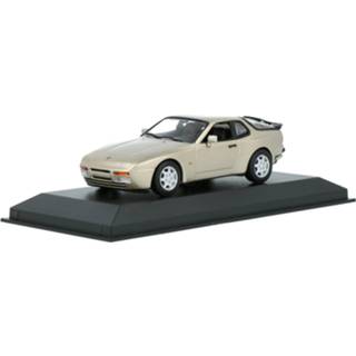 👉 Modelauto ichamps beige metallic Die-Cast Porsche 944 S2 - schaal 1:43 4012138161788