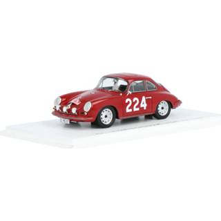 👉 Model auto Rally Monte Carlo spark resin Porsche 356B T6 Carrera 2 - Modelauto schaal 1:43 9580006966018