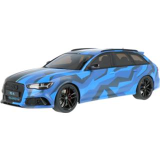 👉 Modelauto GT-Spirit Camouflage Black resin Audi RS6 C7 - schaal 1:18 9580010306756