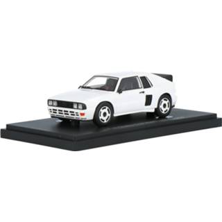 👉 Modelauto AutoCult wit resin Audi Quattro Gr.B Mittelmotor - schaal 1:43 7445902863880