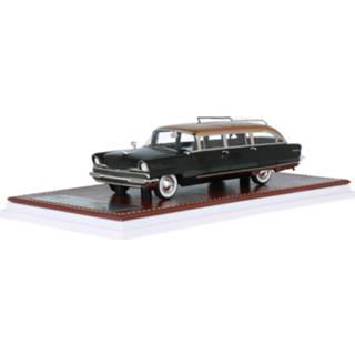 👉 Model auto resin zwart Lincoln Pioneer Station Wagon - Modelauto schaal 1:43 43013000001