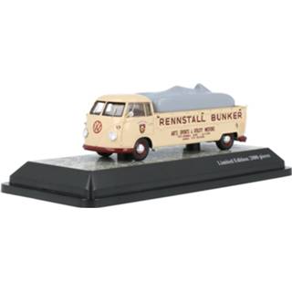 👉 Model auto Premium Classixxs bunker beige Die-Cast Volkswagen T1 Pick-Up Transporter - Modelauto schaal 1:43 7445902860889