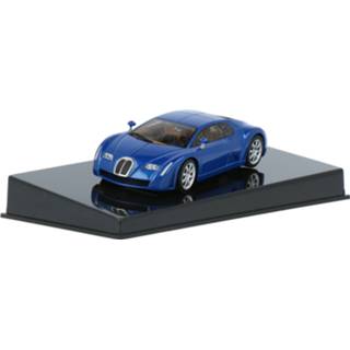 👉 Modelauto AUTOart blauw Die-Cast Bugatti EB 18.3 Chiron - schaal 1:43 674110509113