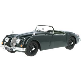 👉 Modelauto cult donkergroen resin Jaguar XK150 OTS Roadster - schaal 1:18 7445902954939