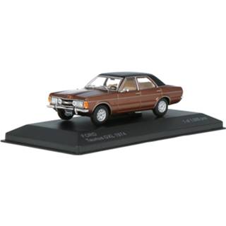 👉 Modelauto WhiteBox Braun Metallic Die-Cast Ford Taunus GXL - schaal 1:43