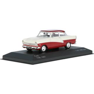 Modelauto WhiteBox wit Die-Cast Ford Taunus 17M - schaal 1:43
