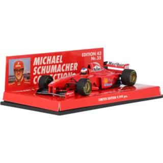 👉 Modelauto French GP Michael Schumacher ichamps Scuderia Ferrari Die-Cast F310 B 