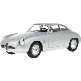 👉 Modelauto cult silver metallic resin Alfa Romeo Giulietta Sprint Zagato - schaal 1:18 7445902919976